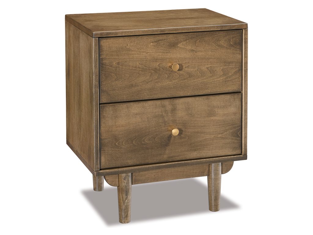 Amish Furniture of NE Baymont 2 Drawer Nightstand