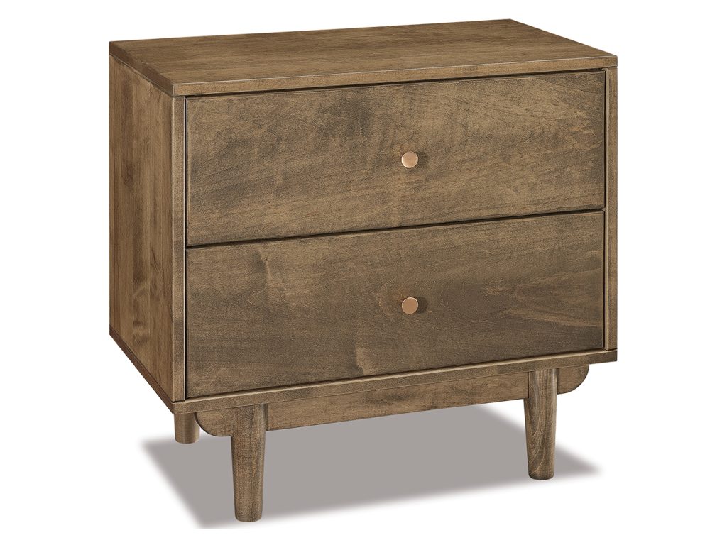 Amish Furniture of NE Baymont 2 Drawer Nightstand