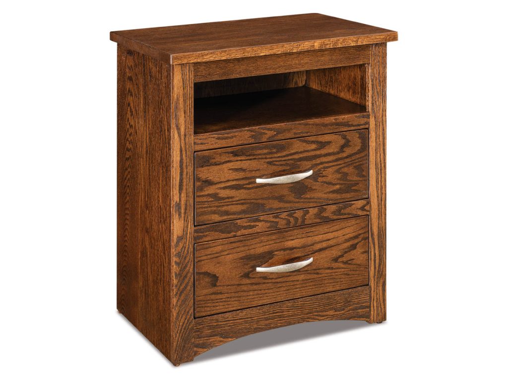 Amish Furniture of NE Denver 2 Drawer Nightstand