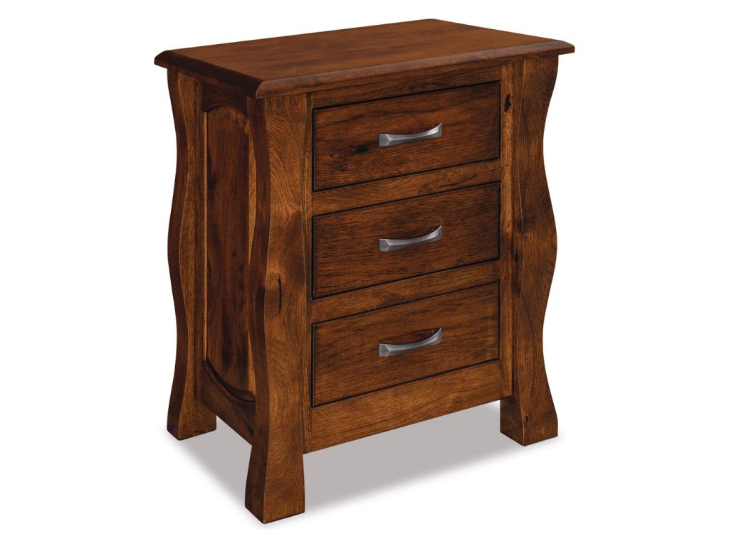 Amish Furniture of NE Reno 3 Drawer Nightstand