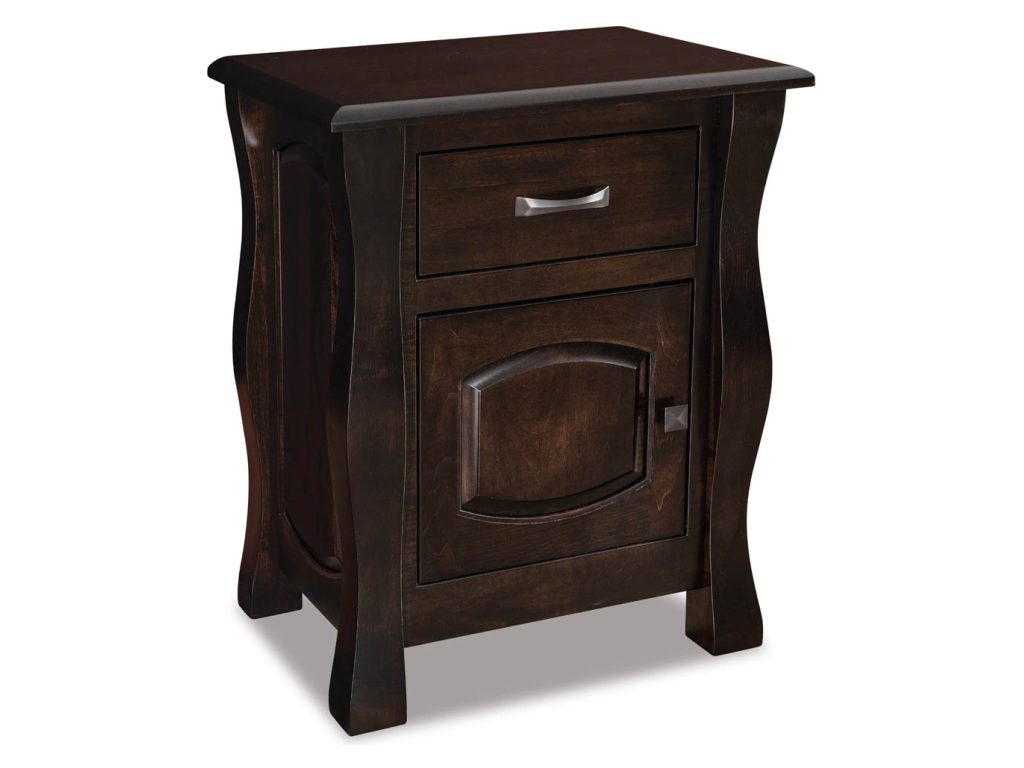 Reno 1 Drawer 1 Door Nightstand Drawer Nightstand