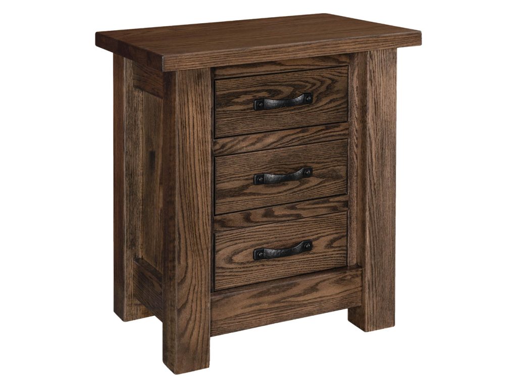 Vogen 3 Drawer Nightstand