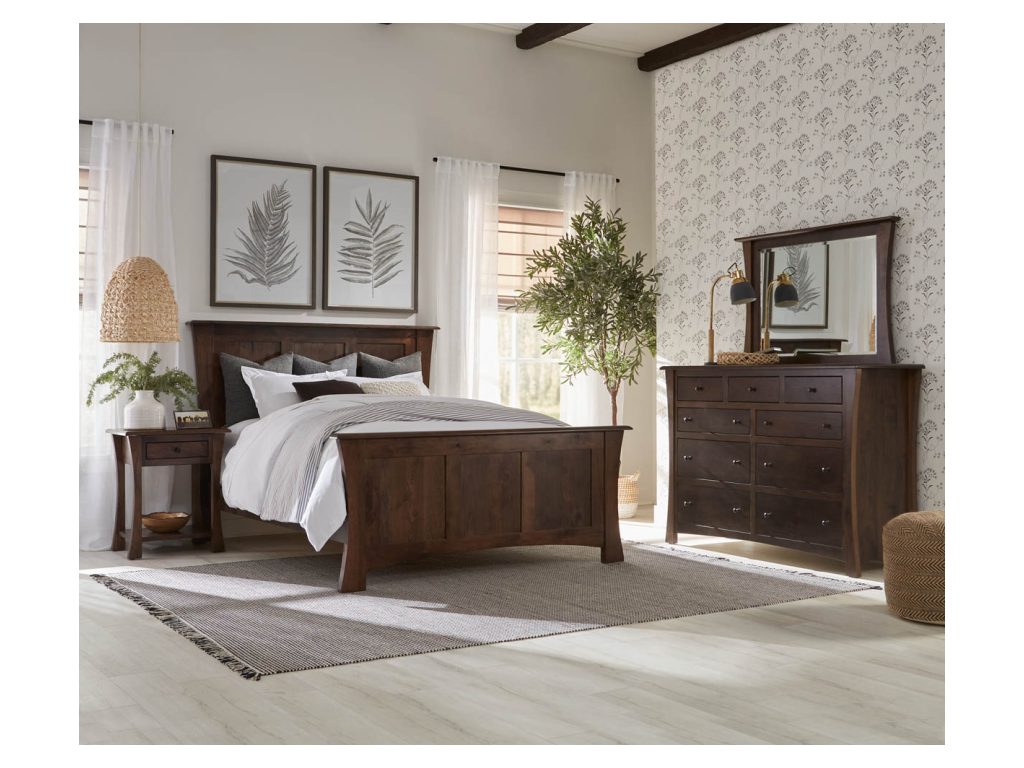 Amish Furniture of NE Matison Armoire Armoire Cabinet, alternate view