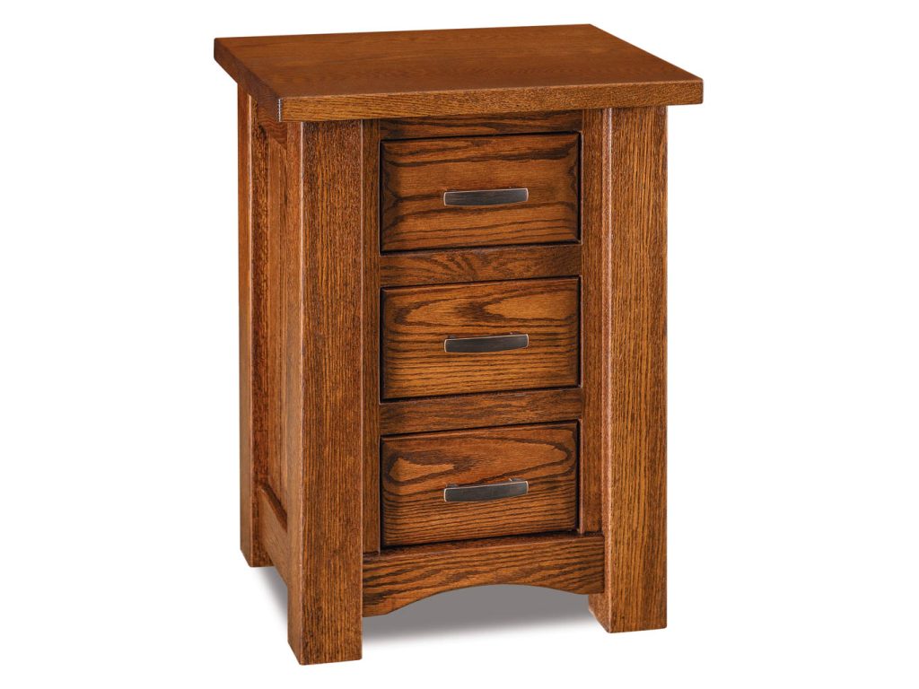 Amish Furniture of NE Timbra 3 Drawer Nightstand – 20¼”W