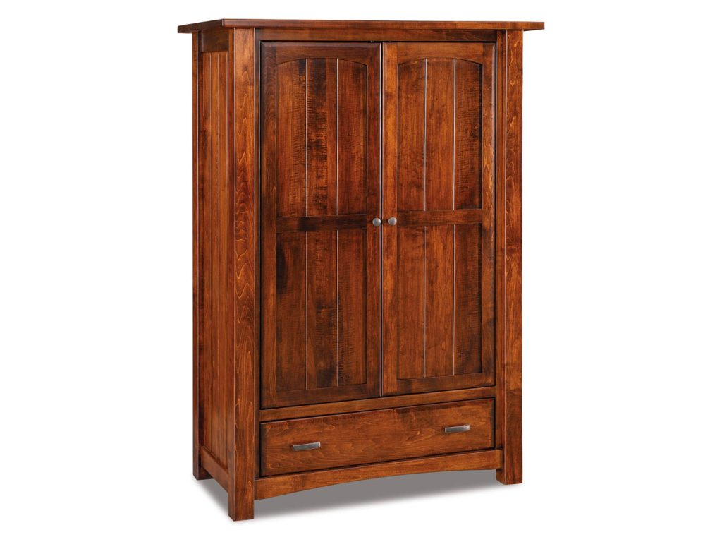 Amish Furniture of NE Timbra Wardrobe Armoire