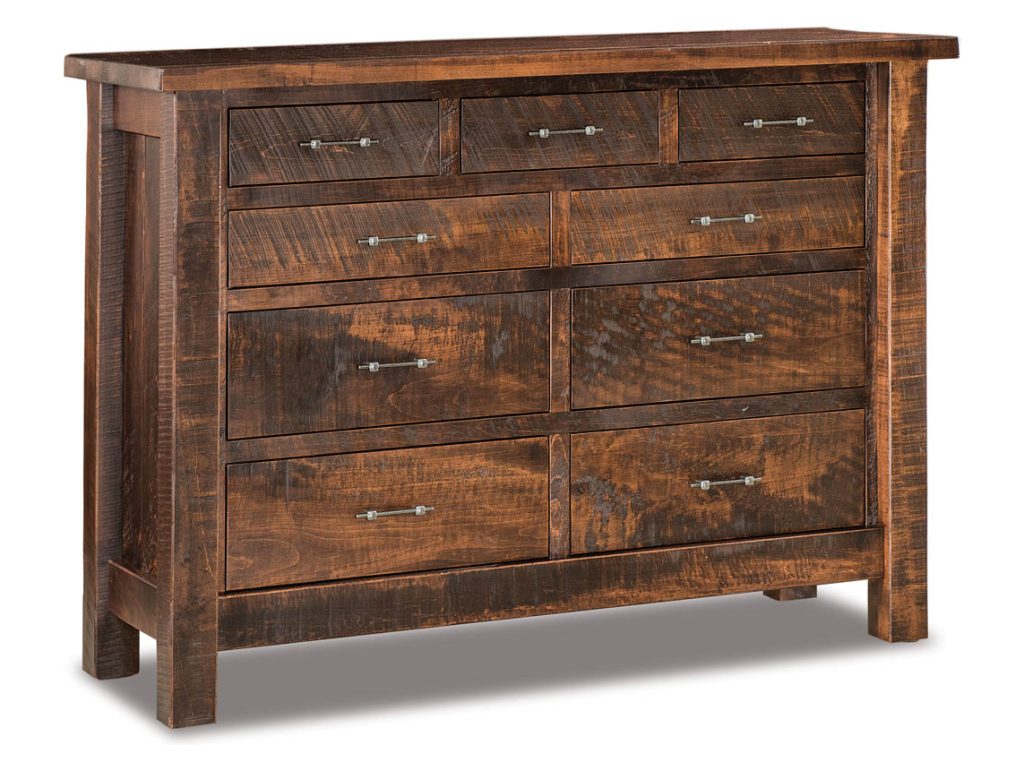 Vandella 9 Drawer Dresser – 64″W Dresser, alternate view
