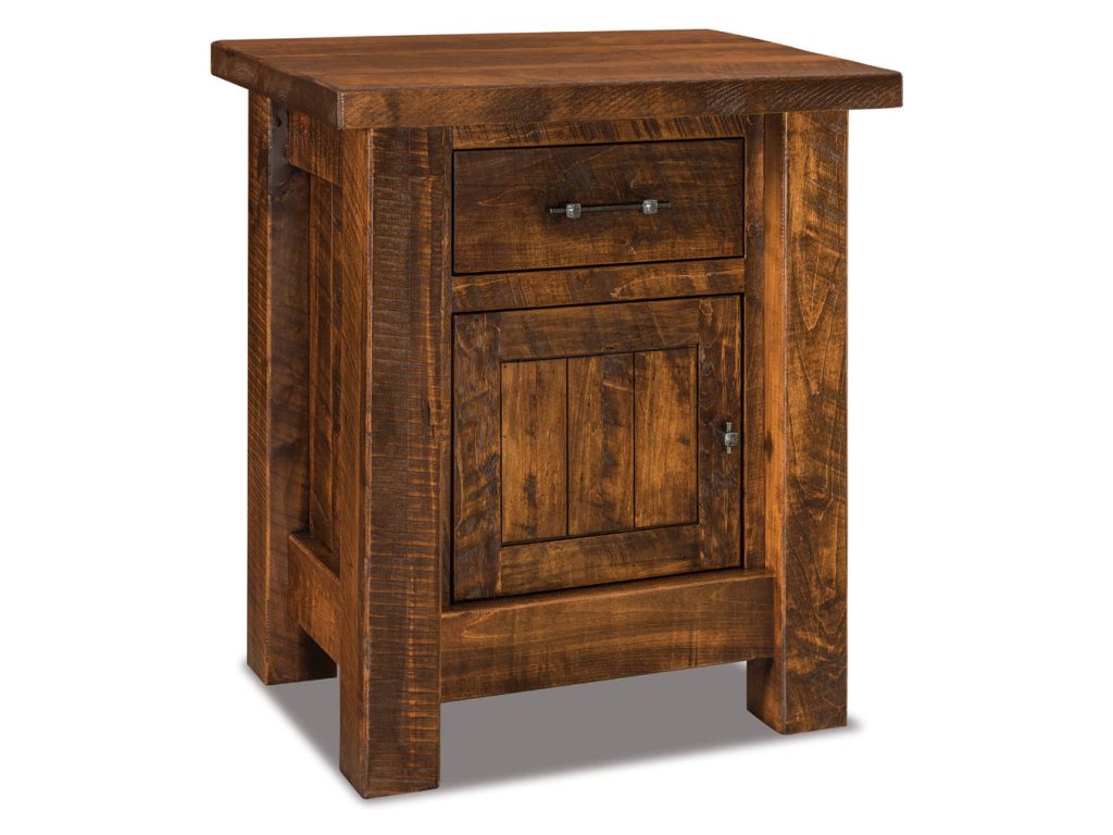 Vandella 1 Drawer 1 Door Nightstand Drawer Nightstand