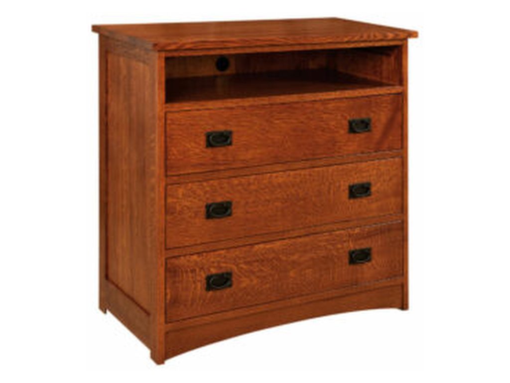 Amish Furniture of NE Jacobson Media Chest