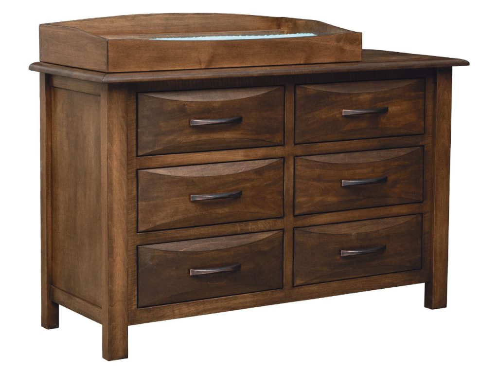 Carmen 6 Drawer Dresser With Changing Box Top Option Dresser Chests & Dresser