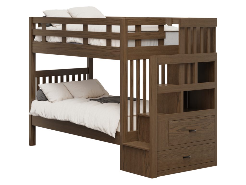Kingston Bunkbed with Staircase Bunk Bed