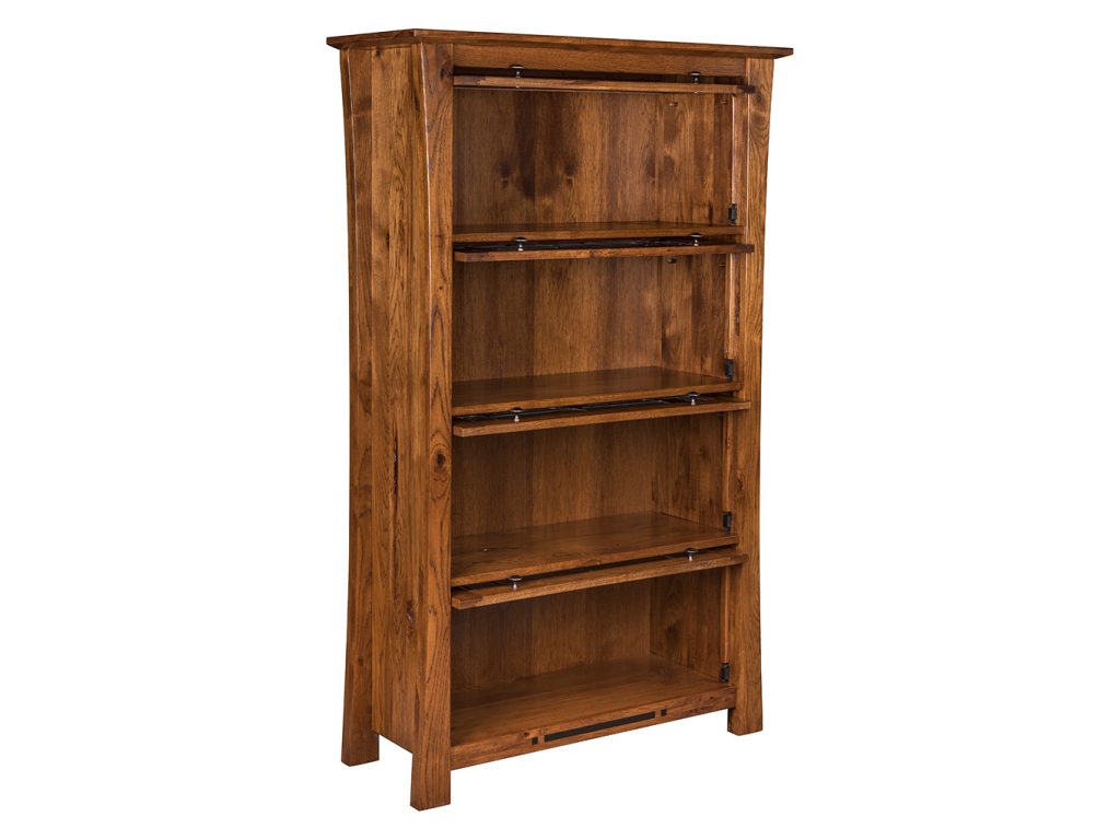 Amish Furniture of NE Arts & Crafts Barrister Bookcase, alternate view