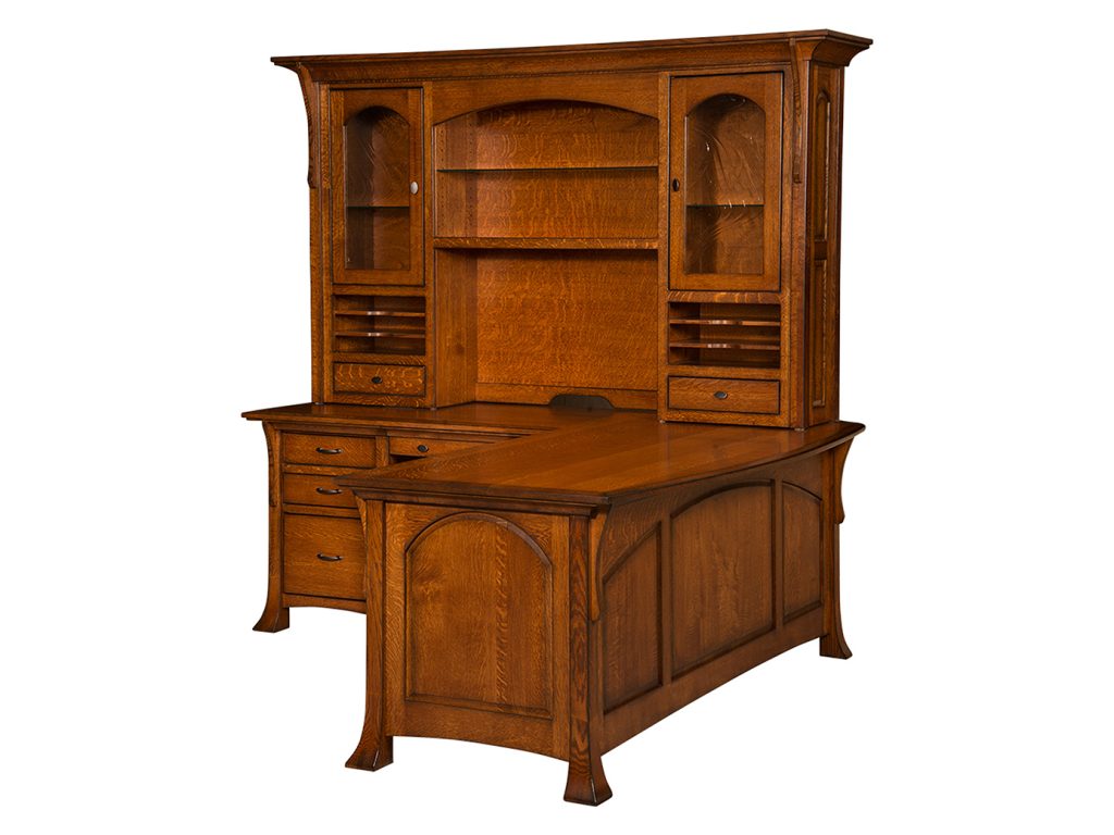 Breckenridge L Desk Hutch Accessory, alternate view