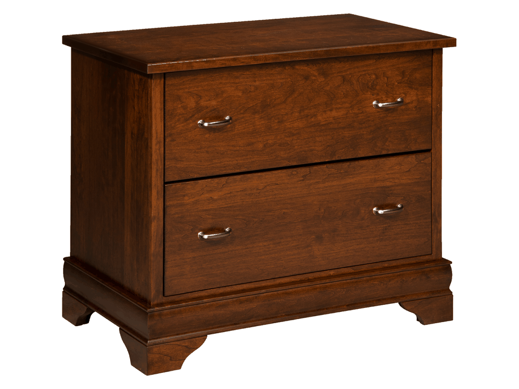 Amish Furniture of NE Fairfield Lateral File Cabinet