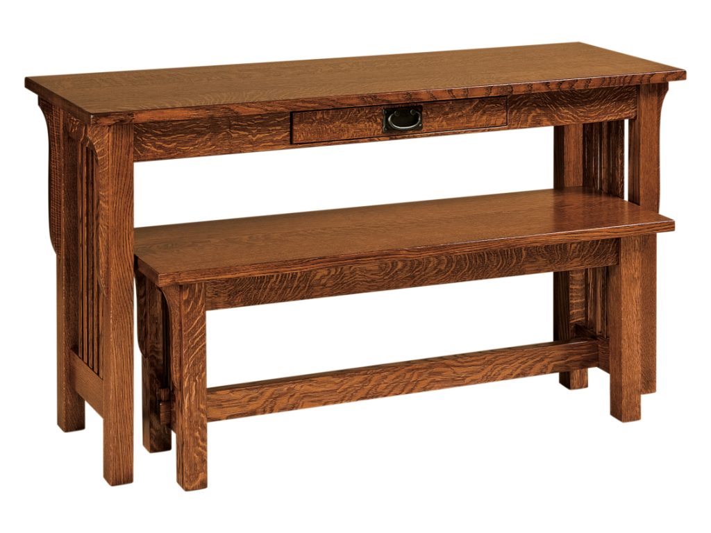 Landmark Nesting Sofa Table And Bench Sofa Table