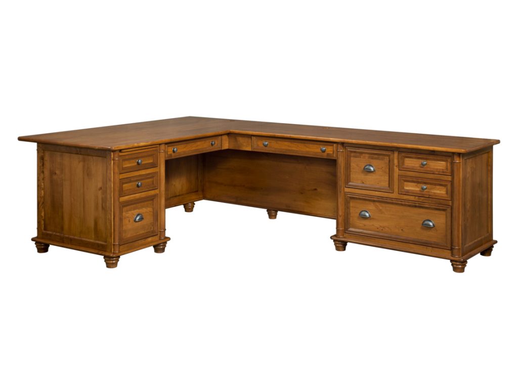 Belmont Corner and Return Desk Writing Desk