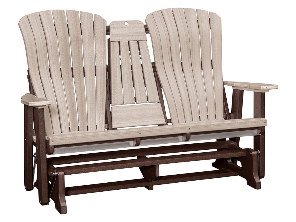 Amish Furniture of NE Comfy 5′ Glider