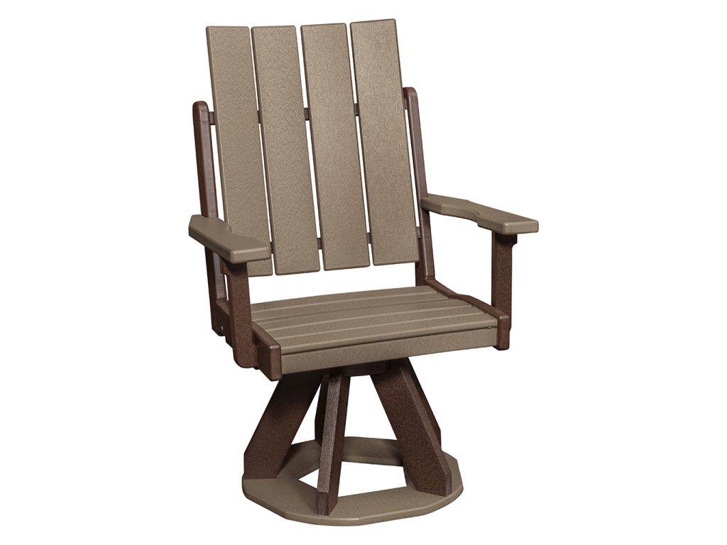 Amish Furniture of NE Brandon Swivel Dining Chair Swivels & Glider