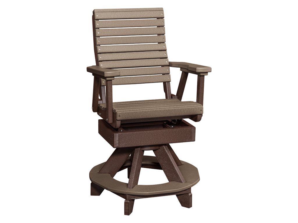 Fritz Swivel Rocker Counter Chair Accent Chair