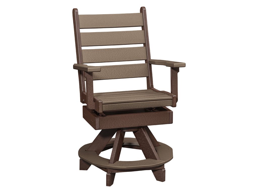 Josey Swivel Rocker Counter Chair Accent Chair