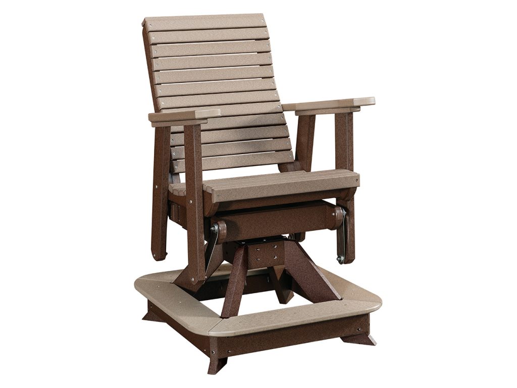 Amish Furniture of NE Roll Back Balcony Swivel Glider Accessory