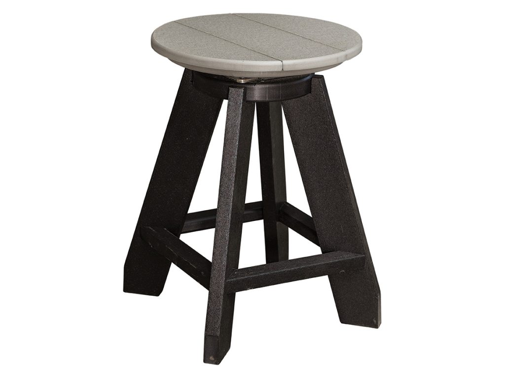 Amish Furniture of NE Round Swivel Stool