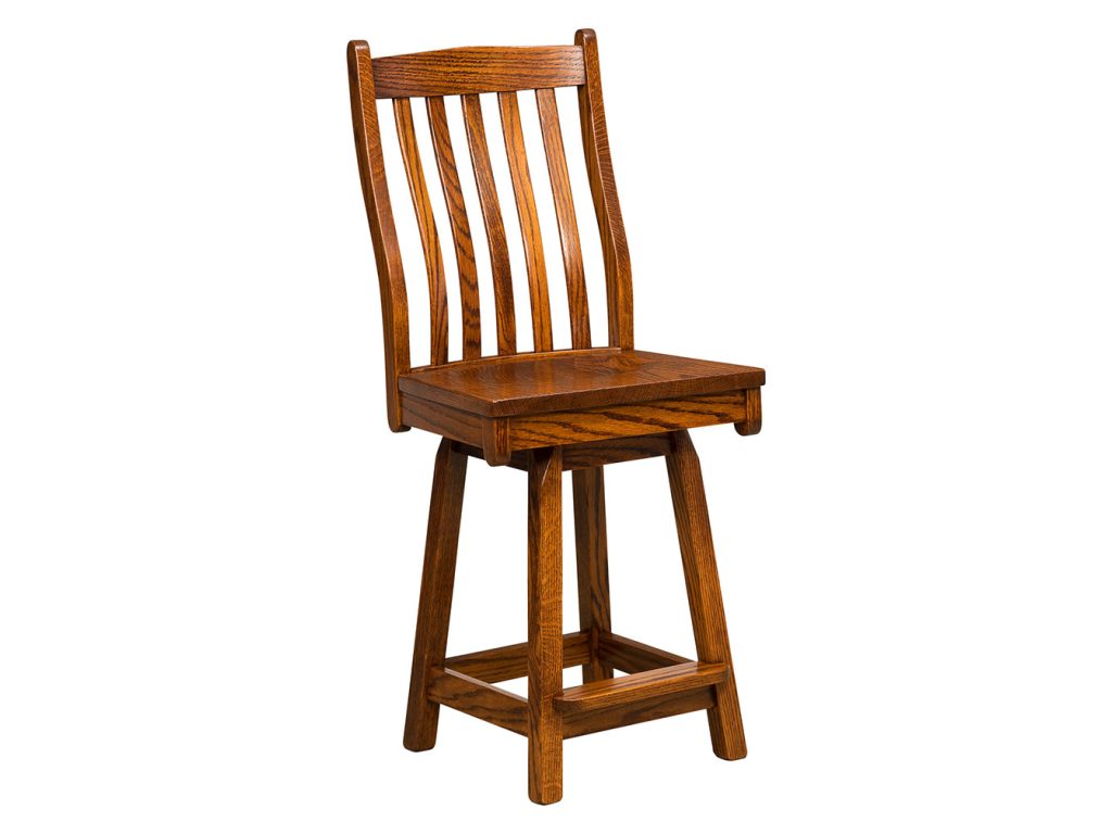 Lincoln 24″ Swivel Bar Stool Counter Stool