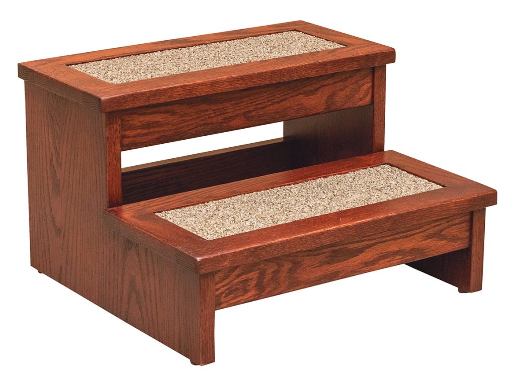 Pet 2 Step with 5″ Risers for Small Dogs Decorative Object