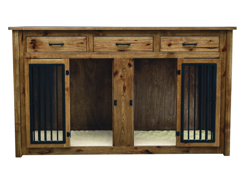 Carson Double Pet Cabinet with Drawers Decorative Object, alternate view