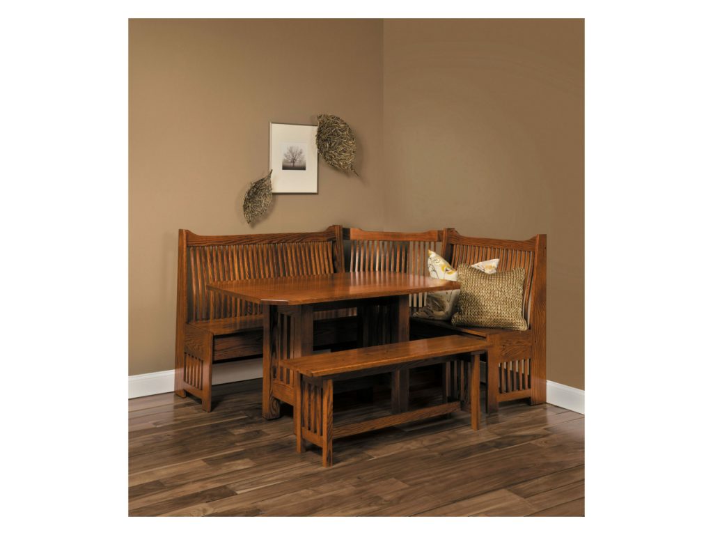 Amish Furniture of NE Mission Nook Set