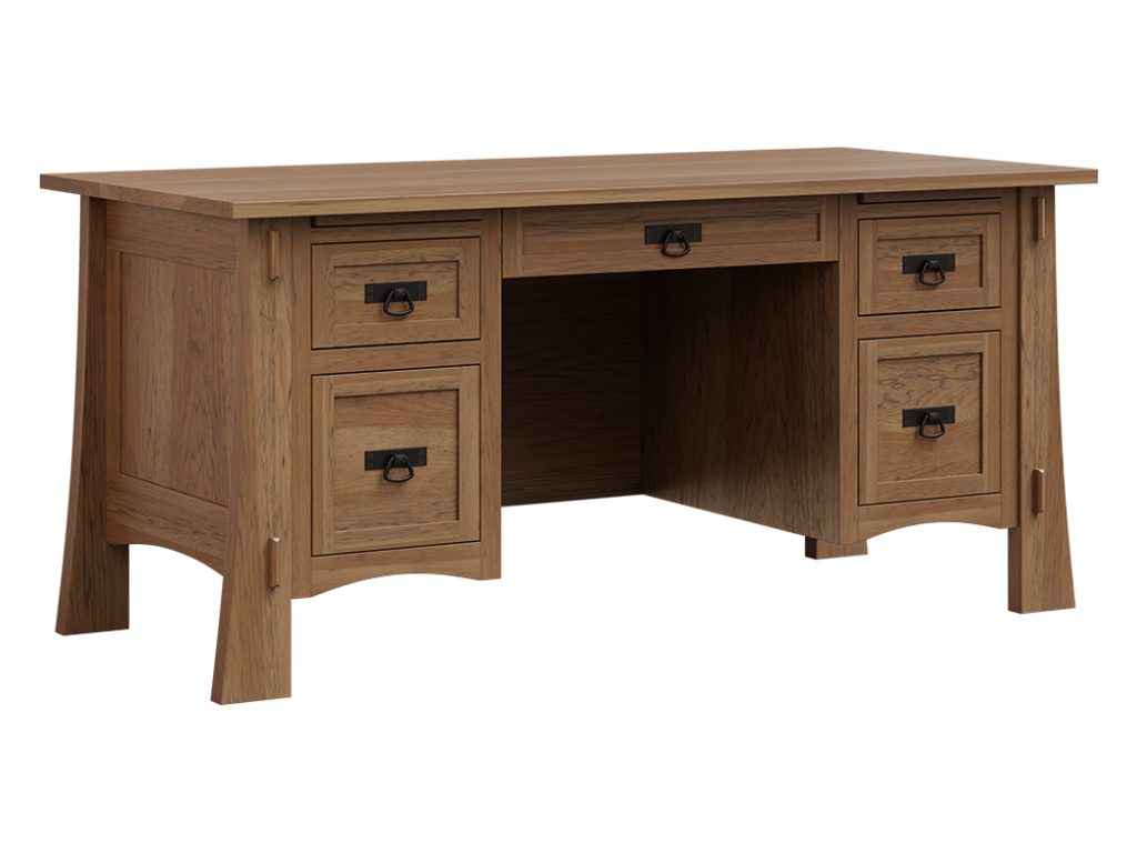 Amish Furniture of NE Modesto File Desk – 66″W