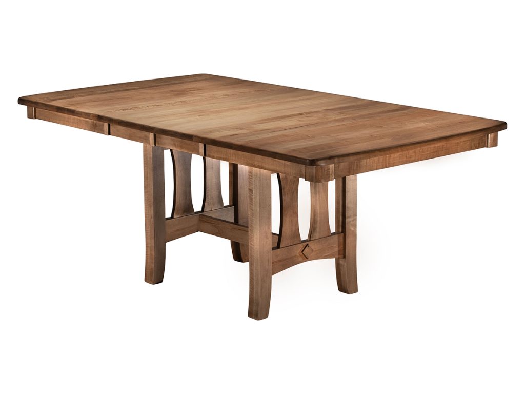 Amish Furniture of NE Chloe Trestle Table, alternate view