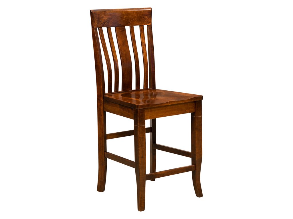 Amish Furniture of NE Newbury 24″ Stationary Bar Stool