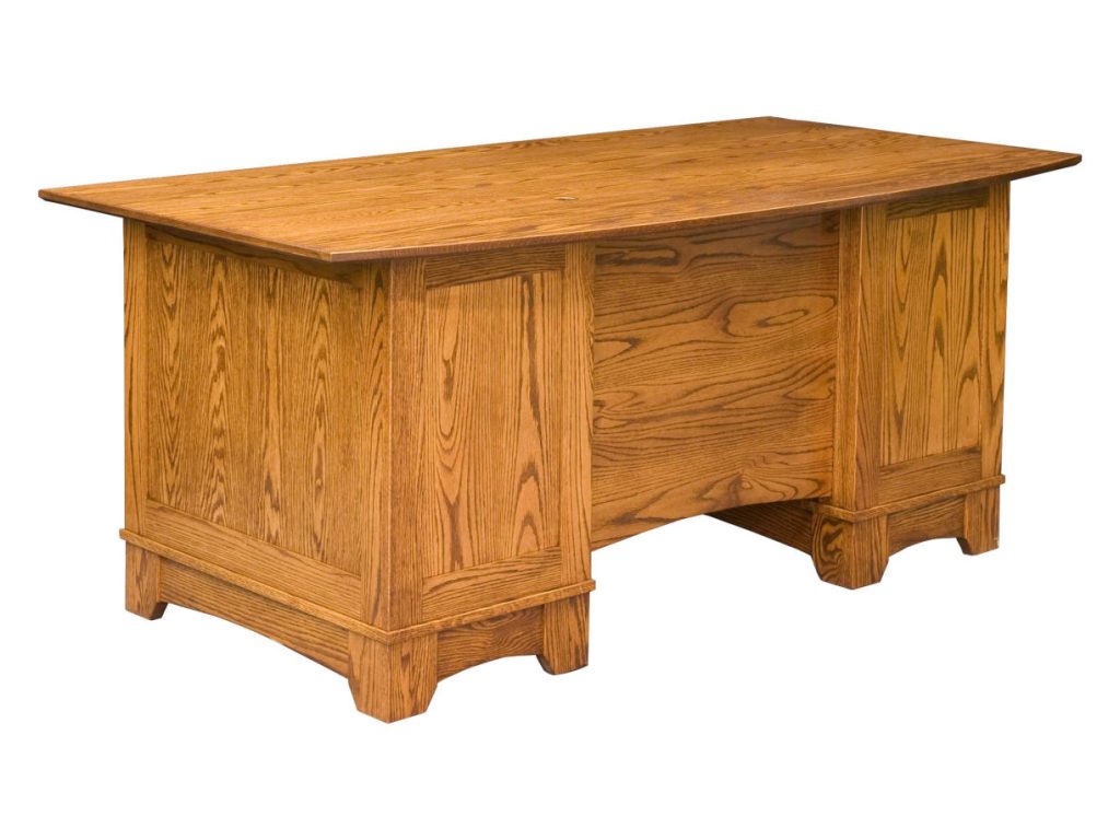 Noble Mission Executive Desk, alternate view