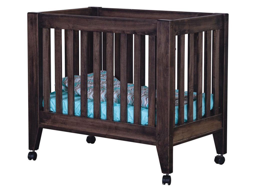 Amish Furniture of NE Newport Mini Crib Bed