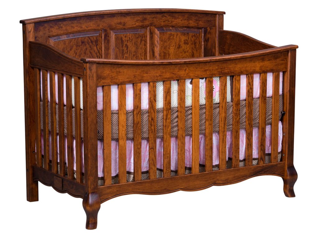 Amish Furniture of NE French Country Crib Bed