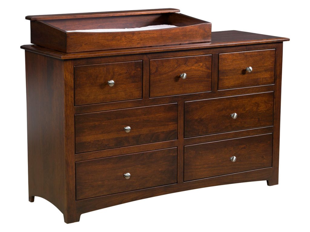 Monterey 7 Drawer Dresser With Changing Box Top Option Box Top Chests & Dresser