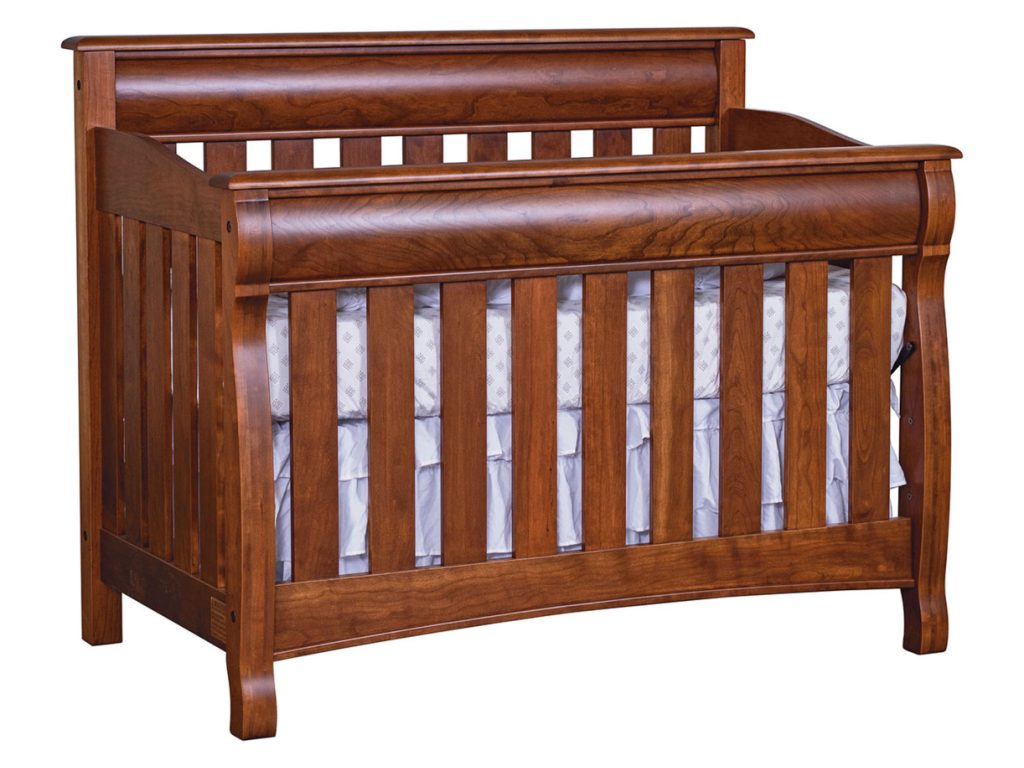 Amish Furniture of NE Castlebury Crib Bed