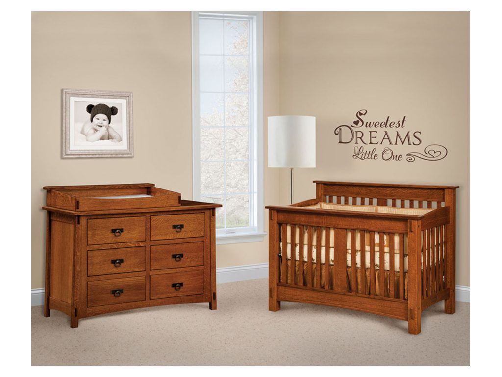 McCoy 6 Drawer Dresser With Changing Box Top Option Dresser Chests & Dresser, alternate view