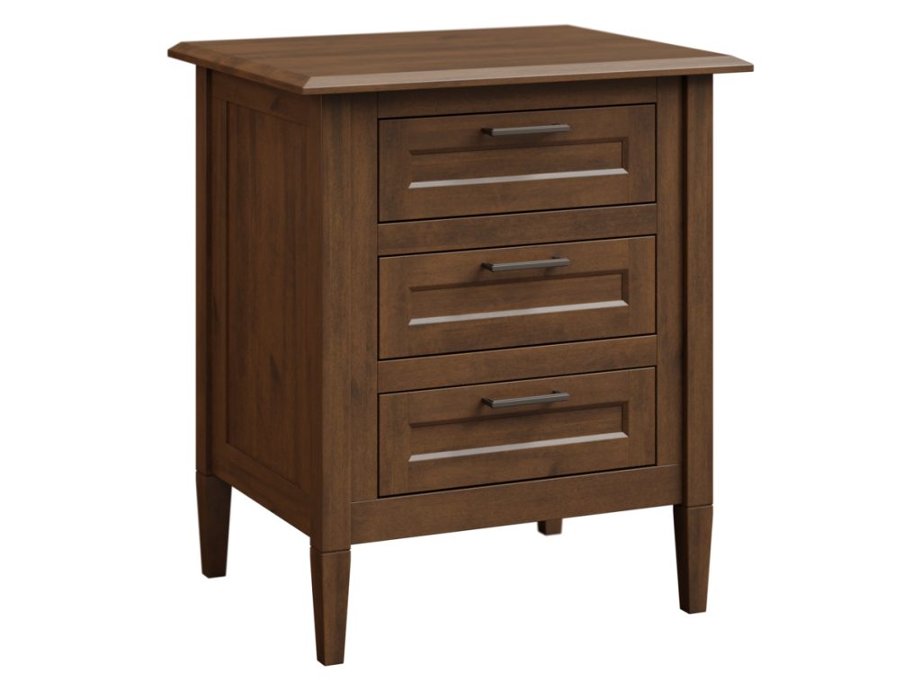 Amish Furniture of NE Willow 3 Drawer Nightstand