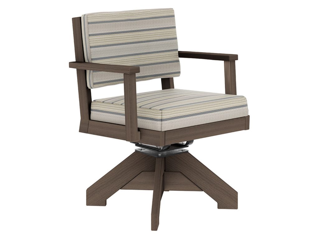 Amish Furniture of NE Bellaire Swivel Spring Dining Chair