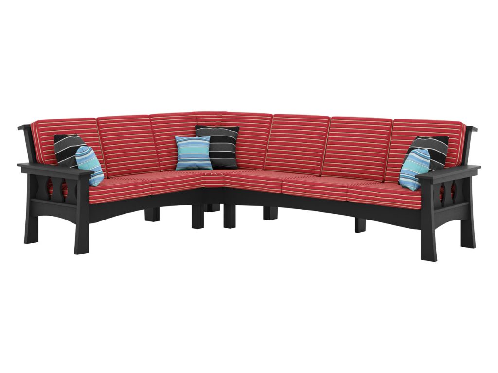 Amish Furniture of NE Heritage Sectional Corner