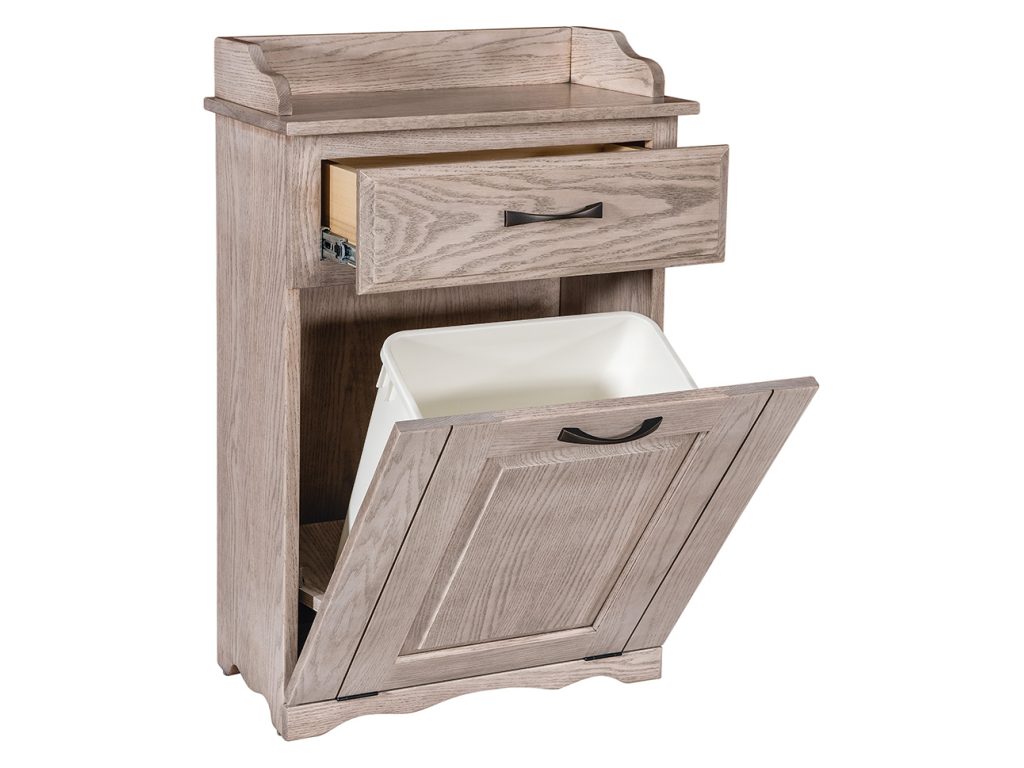 Tilt Out Trash Bin Decorative Object, alternate view
