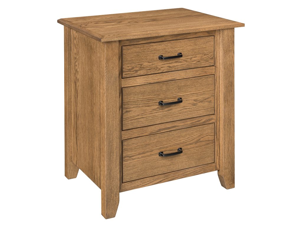 Amish Furniture of NE Quinston Nightstand Bedside Table