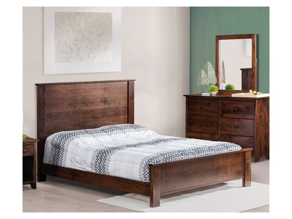 Amish Furniture of NE Youth Nightstand Bedside Table, alternate view