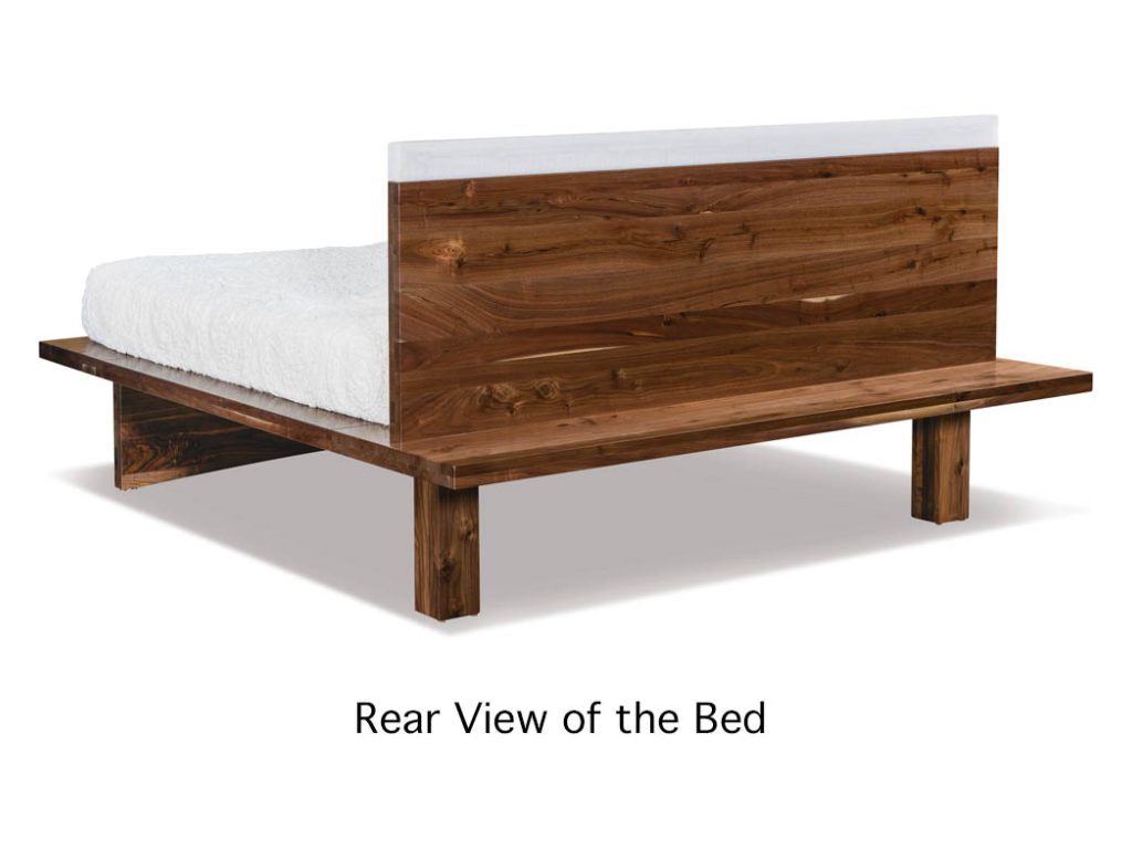 Amish Furniture of NE Yukon Platform Bed, alternate view