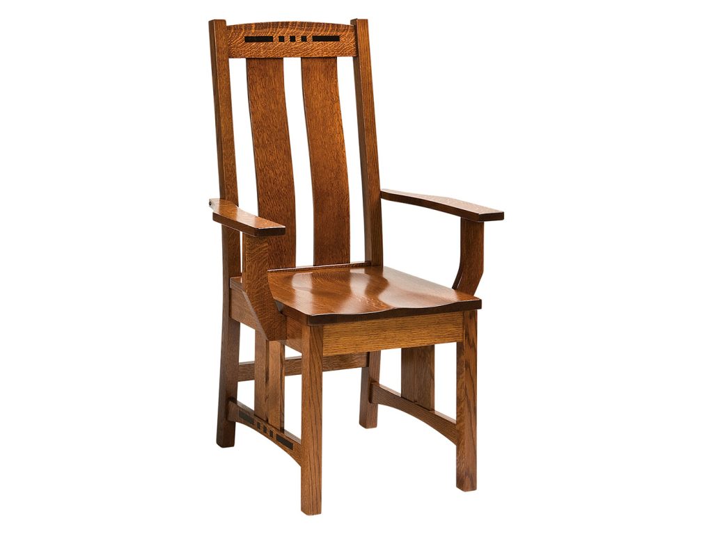 Amish Furniture of NE Colebrook Arm Chair, alternate view