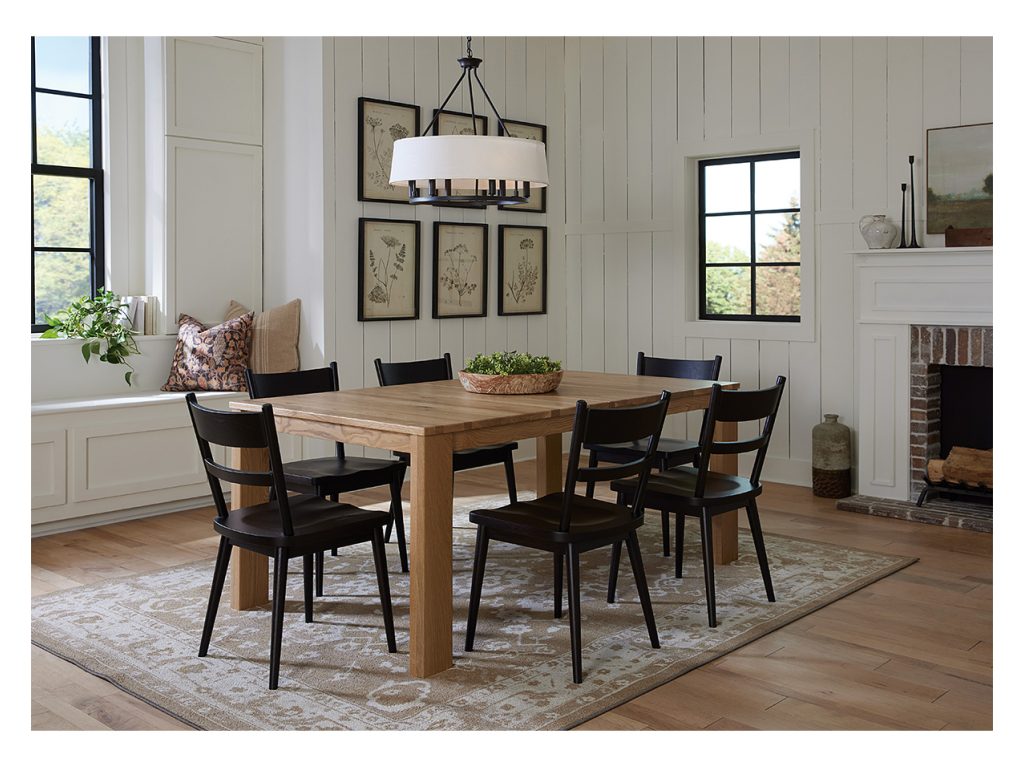 Amish Furniture of NE Theo Table, alternate view