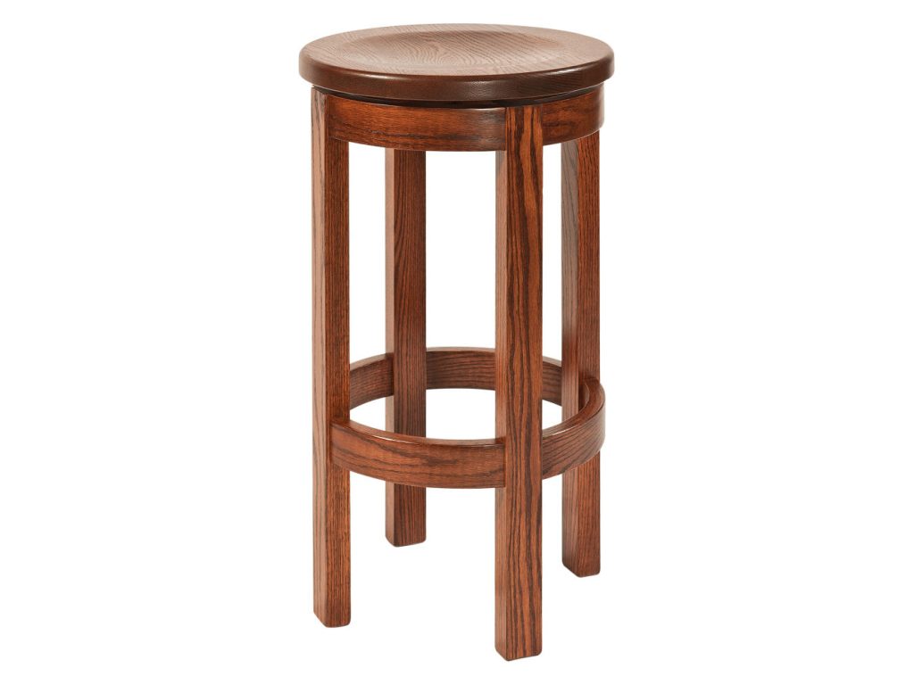 Amish Furniture of NE Barrel Barstool – 30″