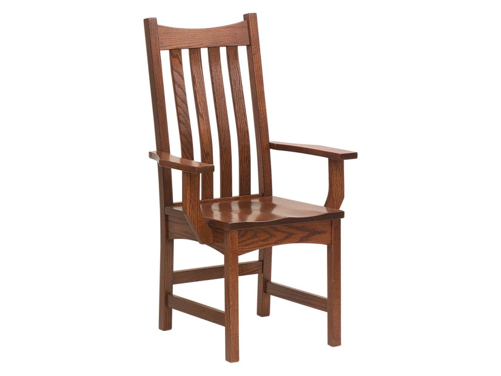 Amish Furniture of NE Bellingham Arm Chair, alternate view