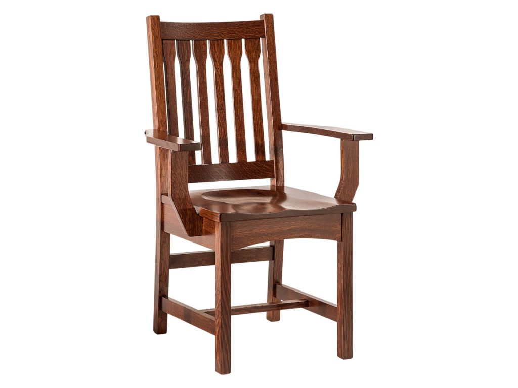 Amish Furniture of NE Buchanan Arm Chair, alternate view